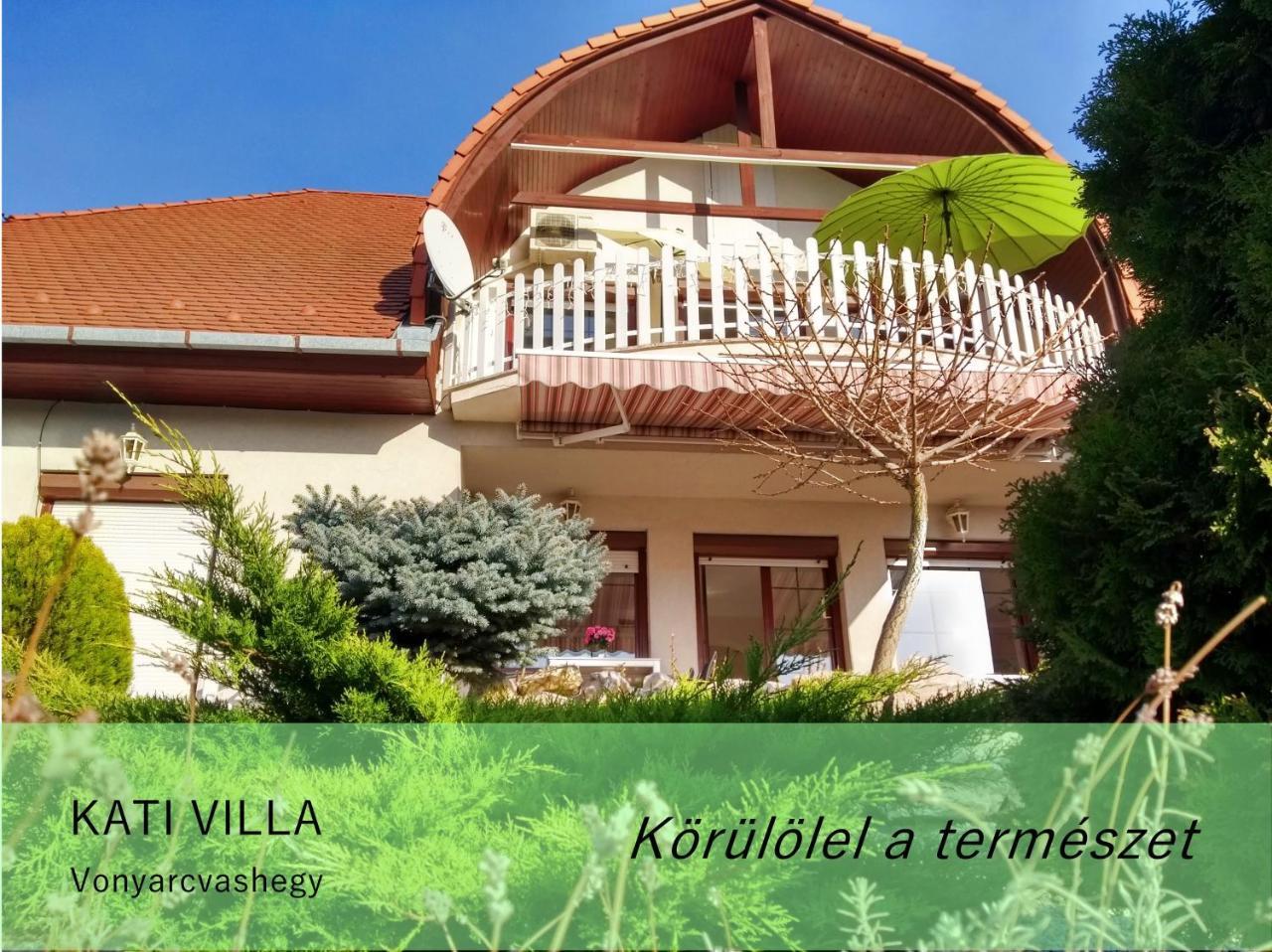 Kati Villa Vonyarcvashegy Kültér fotó